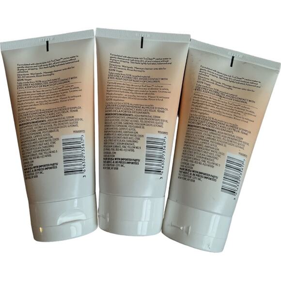 LOT 3 COVERGIRL Clean Fresh Skincare Hydrating Cream Face Cleanser, 5 fl oz - Picture 4 of 5